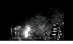 Na dálnici shořel osobní automobil