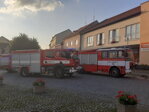 Jednotky zasahovaly na náměstí v Divišově