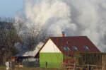 Požár v Dalovech likvidovali hasiči několik hodin