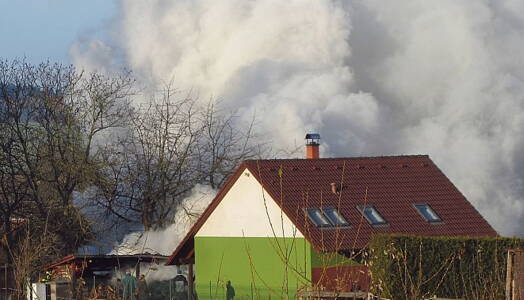 Požár v Dalovech likvidovali hasiči několik hodin